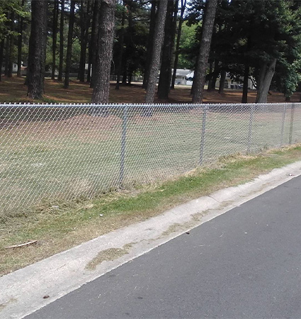 chain link fencing project