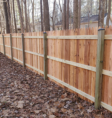 residential privacy fence